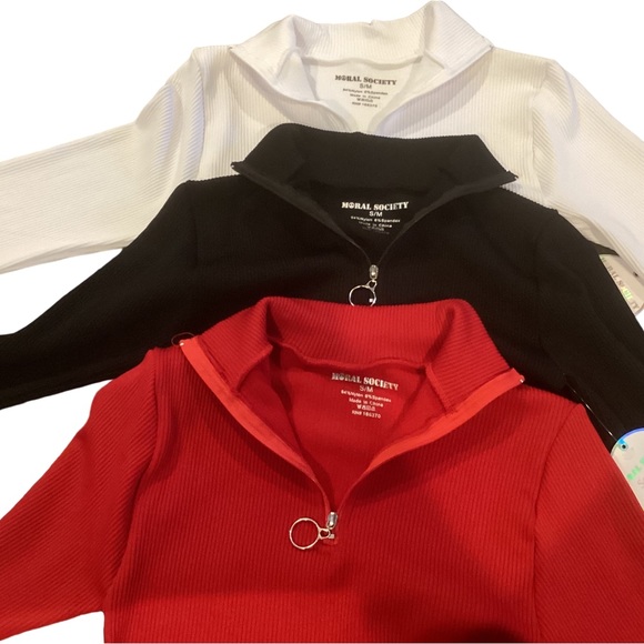 🌸Ribbed Nylon/Spandex Seamless Top - Picture 6 of 6